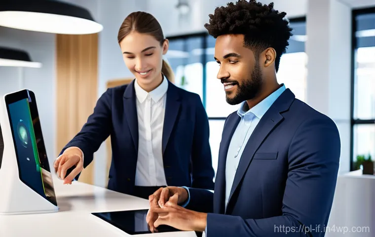 인증 기술의 동향과 미래 예측 - ### Image Prompt 1: Seamless Biometric Future 인증 기술의 동향과 미래 예측 - ### Image Prompt 1: Seamless Biometric Future